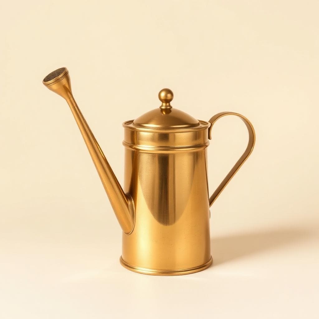 Watering Can — Brass
