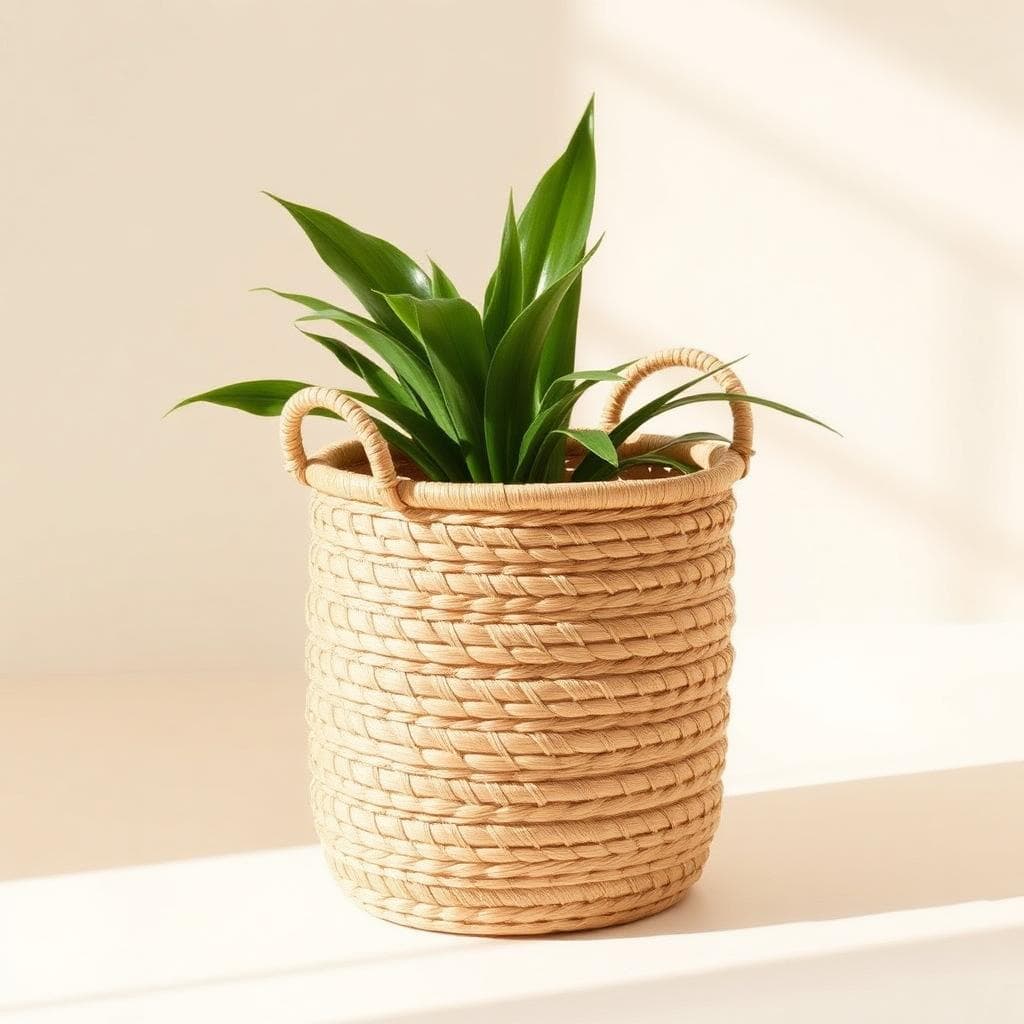 Woven Seagrass Basket